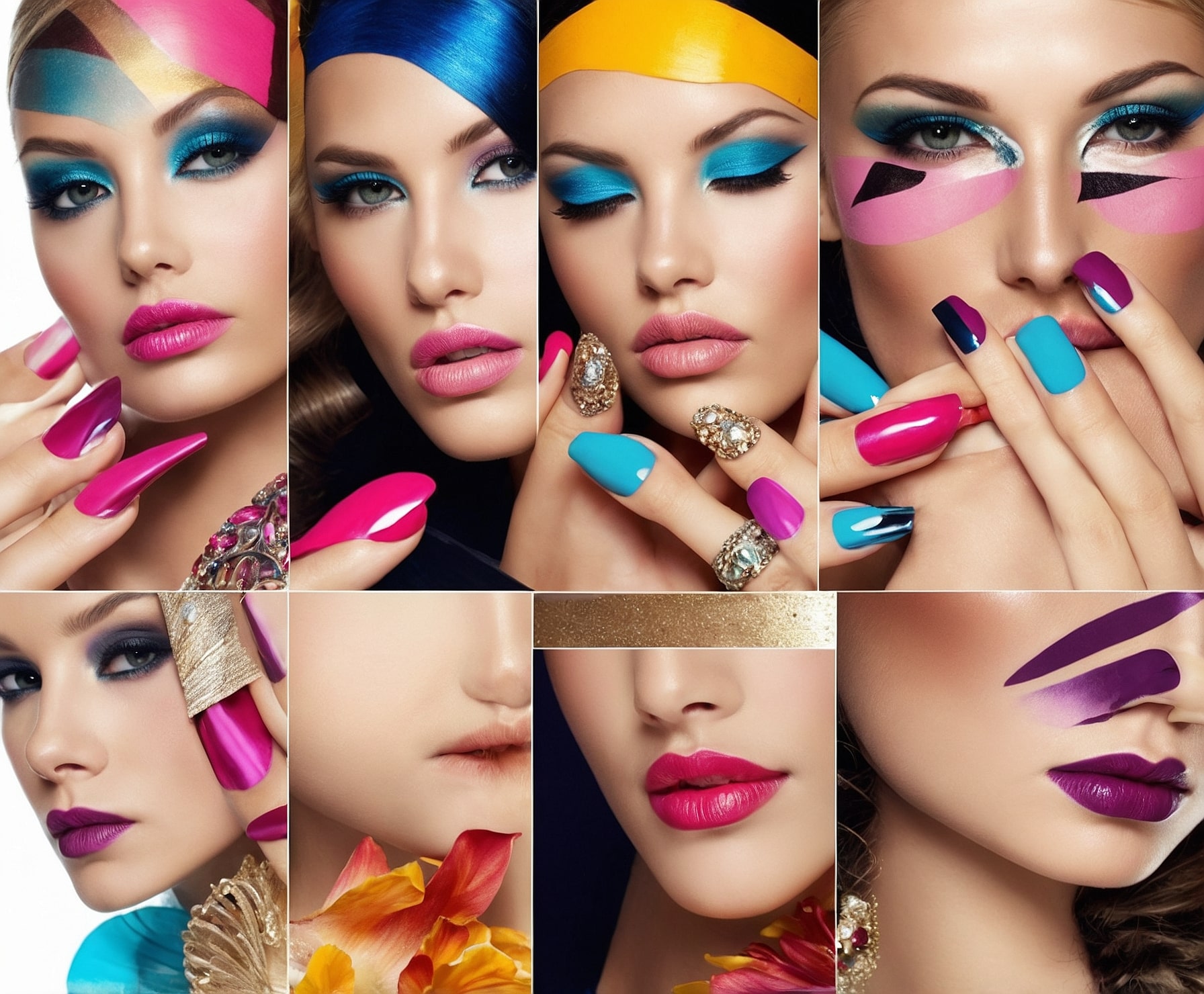 Uñas acrílicas y manicura estética
